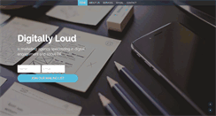 Desktop Screenshot of digitallyloud.com