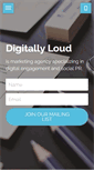 Mobile Screenshot of digitallyloud.com